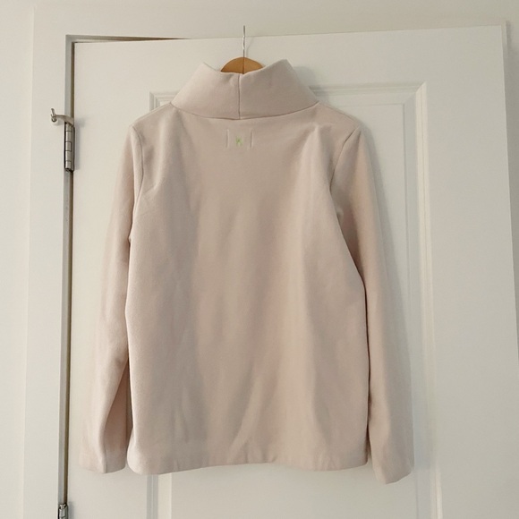 Dudley Stephens Sun Valley Turtleneck Vello Fleece Oatmeal - Picture 6 of 11